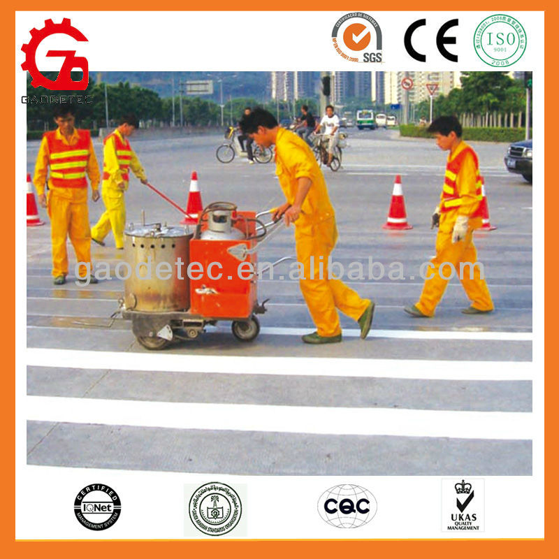 GD320 CE ISO thermoplastic Hand-push road marker