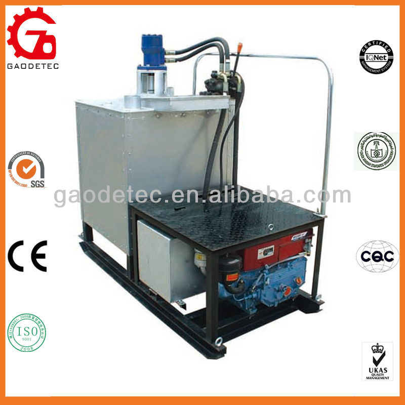 GD400 Hydraulic single cylinder thermoplastic road marking hot melt kettle