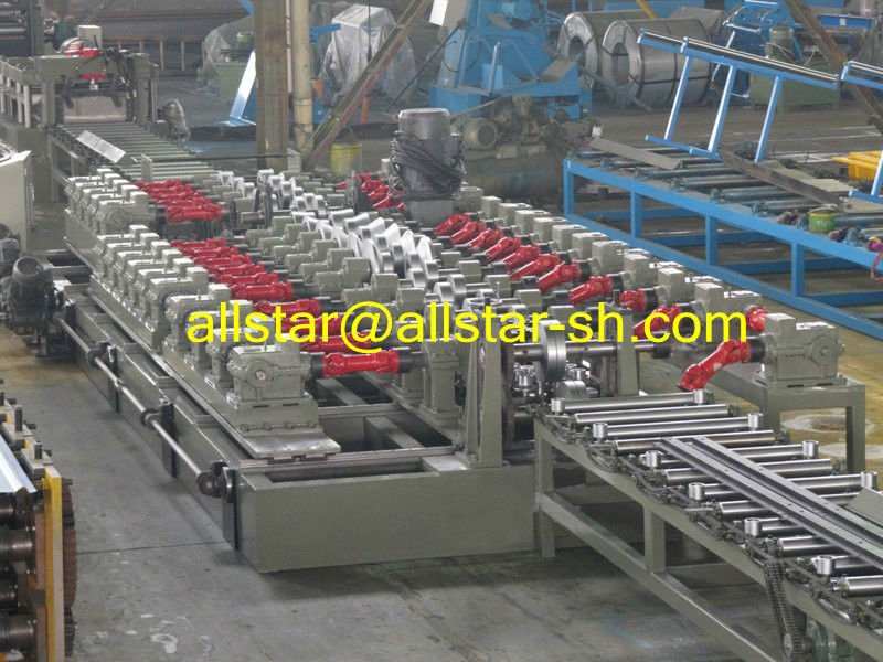 gear box adjustable C/Z purlin roll forming machine; C and Z purlin machine