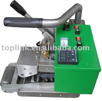 Geo-membrane overlap wedge welder