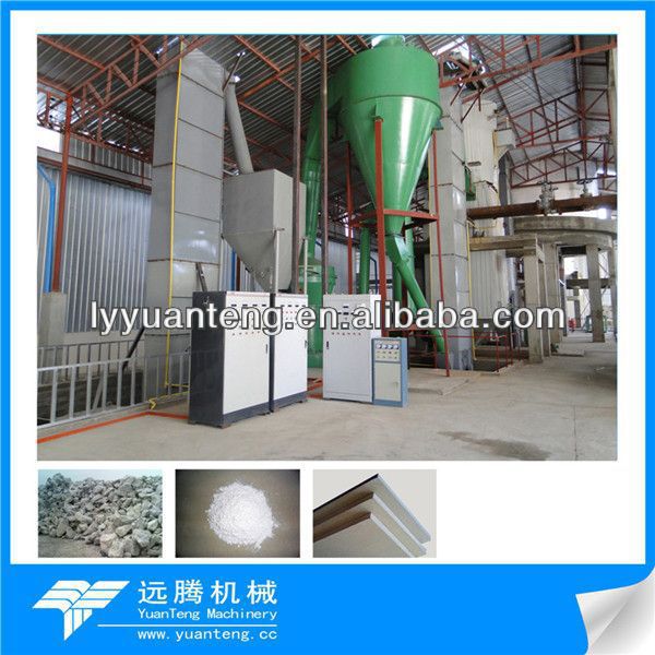 gesso producing equipment