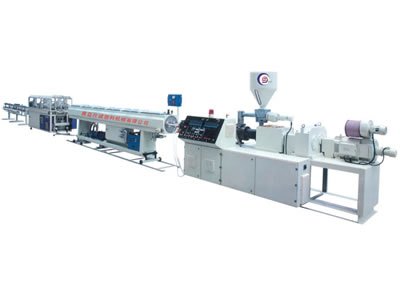 GF-63 Twin Pipe Extrusion Line (plastic machinery)