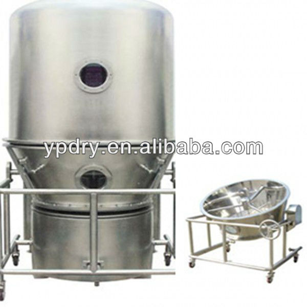 GFG High Quality and effeciency Fluidizing and granulating Dryer for pharmaceutical industry/fluidizing dryer