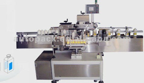 GFX-500 Two-side labeling machine of flat bottles