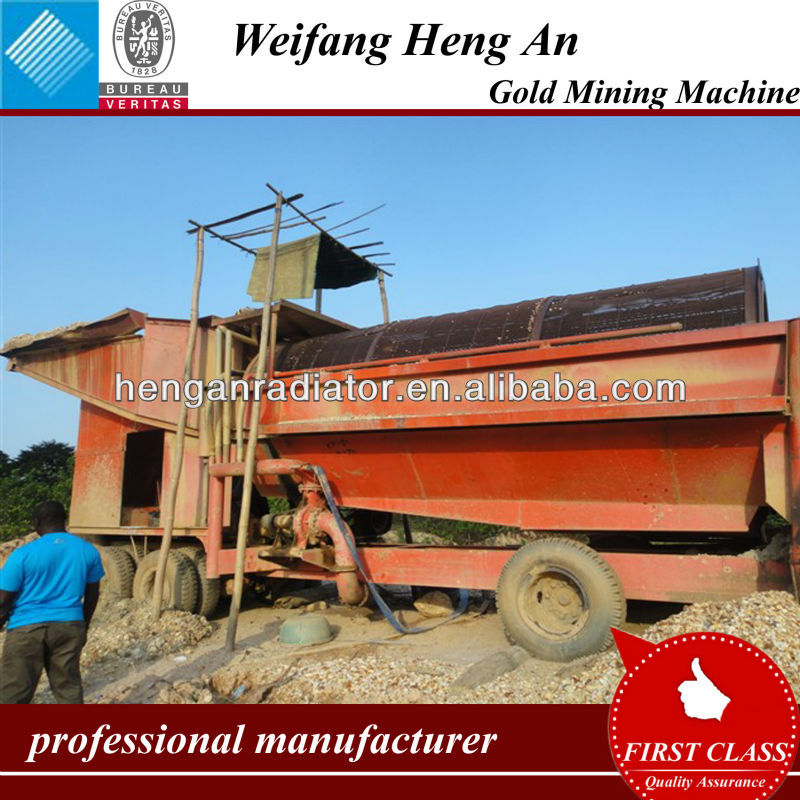 Ghana hot sale gold mining equipment