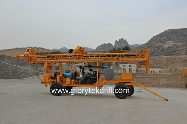 GL III trailer mounted water well drilling rig