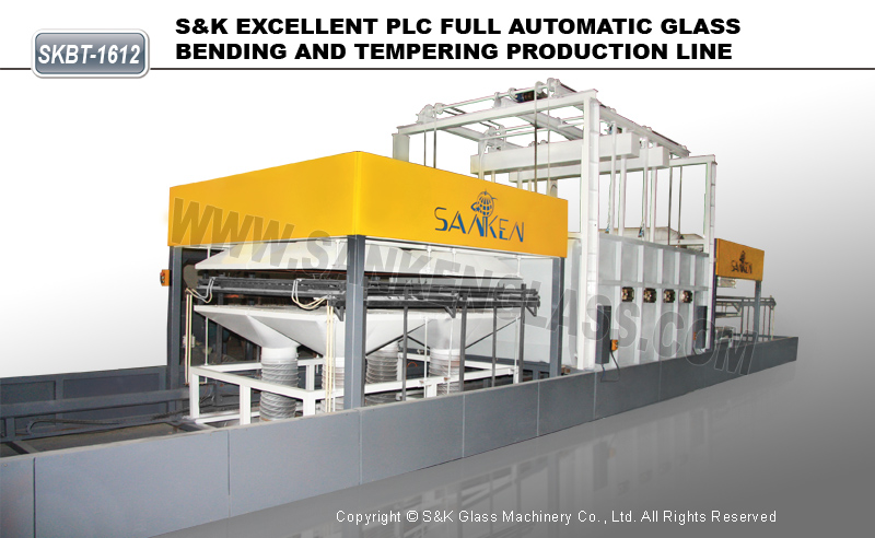 Glass Bending and Tempering Production Line