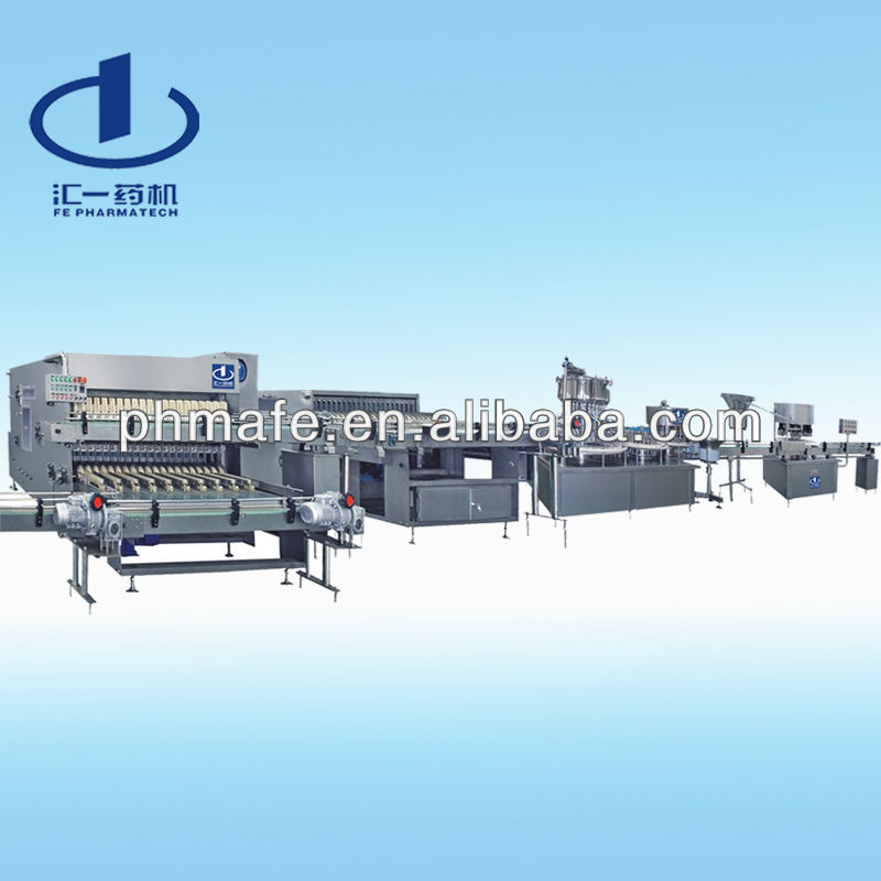 Glass Bottle IV Solution Production Line