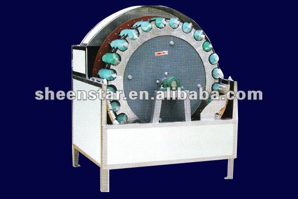 Glass bottle washing machine