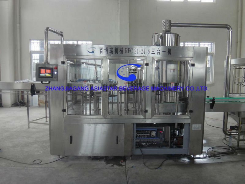 Glass bottled Pure water bottling machine