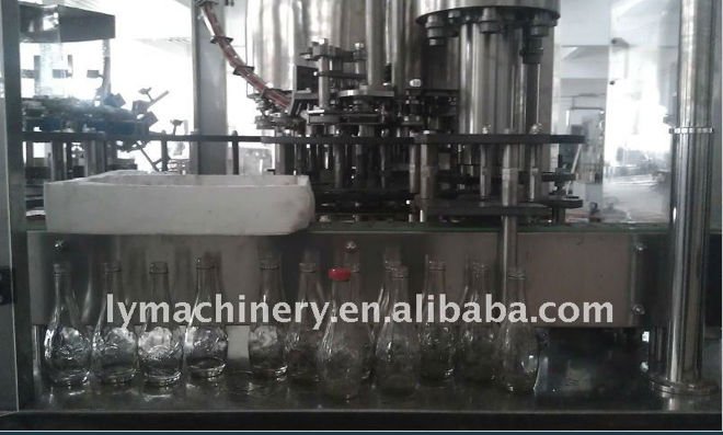 Glass bottles beer bottling equipment