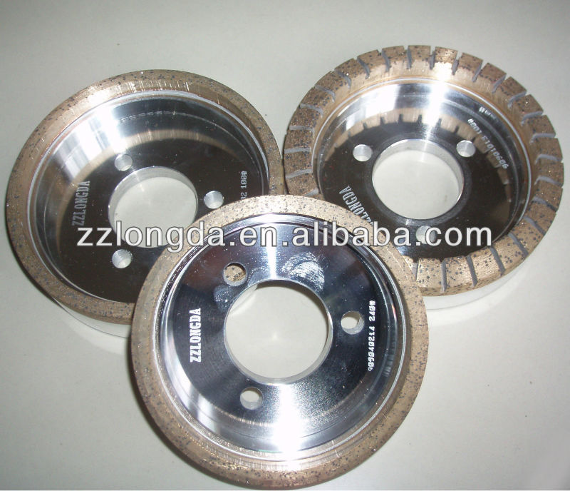 glass edge diamond grinding wheel