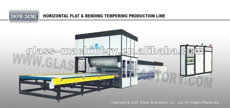 Glass Flat and Bending Tempering Production Line