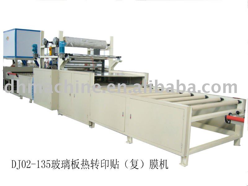 glass laminating film machine