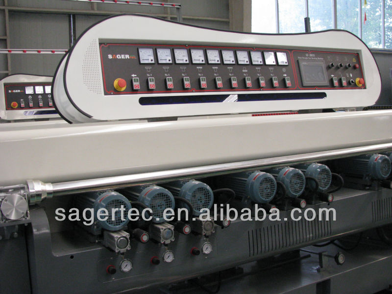 glass straight line beveling machine (more photos)