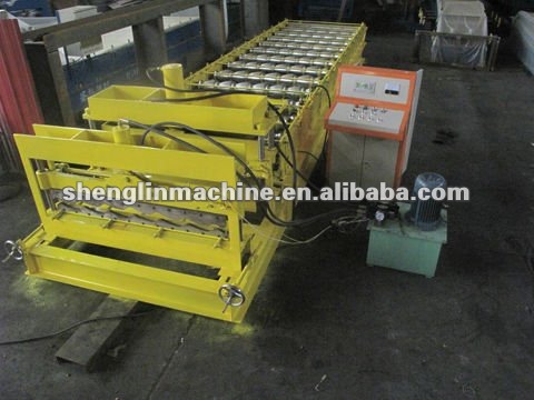 glaze tile roll forming machine with new technology