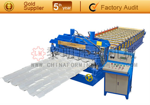 Glazed Steel Roof Panel Roll Forming Machine