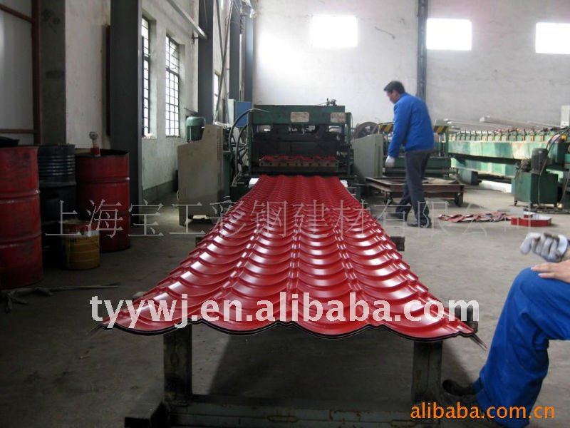 Glazed Tile roll forming machine