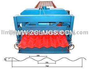 glazed tile roll forming machine