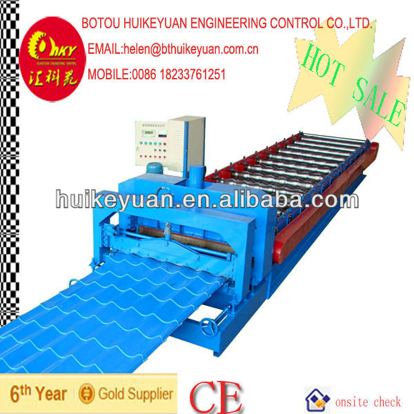 glazed tile roll forming machine china