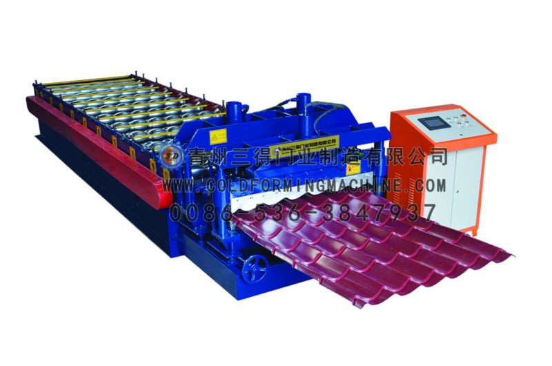 glazed tile roll forming machinery/glazing machine