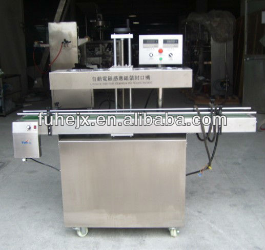 GLF-1900 AUTOMATIC ELECTROMAGNETIC INDUCTION ALUMINUM FOIL SEALING MACHINE