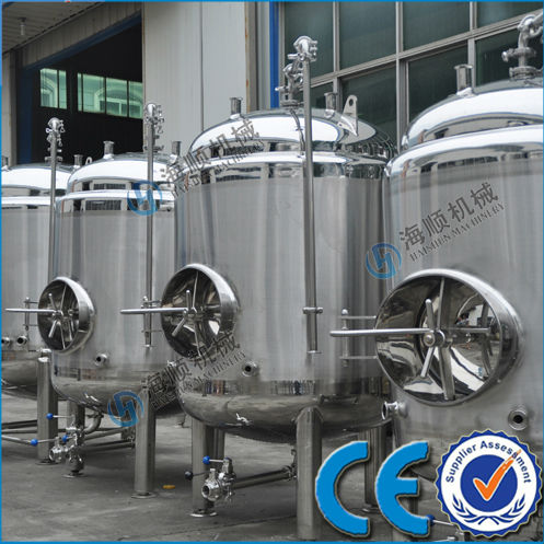 Glycol Cooling Jacketed Serving Beer Tank