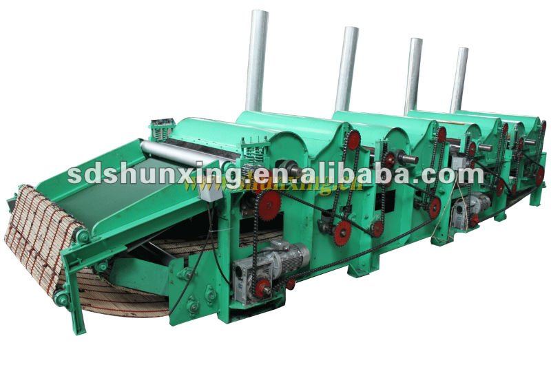 GM-400-4 Fabric/Yarn/Textile/cotton/wool Waste Cleaning Machine