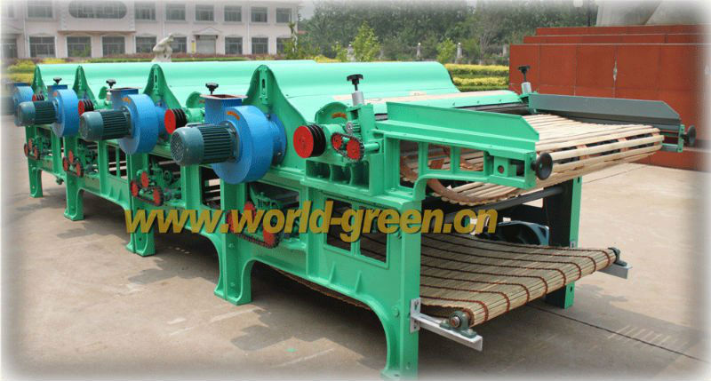 GM-400-6/4/3/2 Carpet/Nonwoven/Cotton Recycle Machine