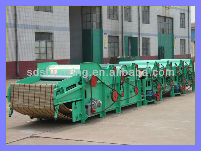 GM-400-6/4/3/2 Cotton/ Fabric/ Yarn Waste Recycling Machine