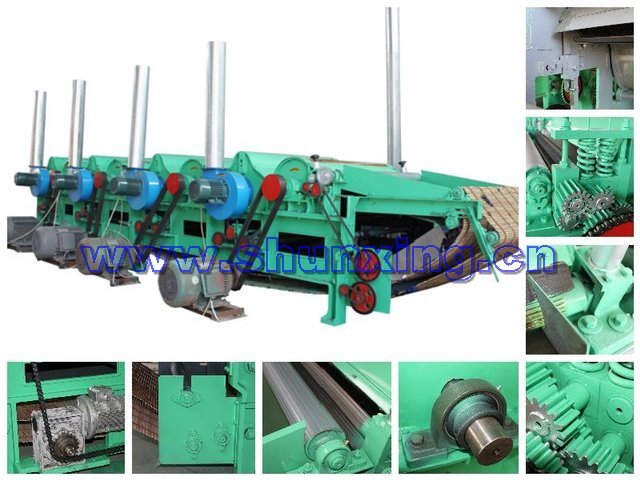 GM-400-6/4/3/2yarn waste/ cotton waste/fabric waste recycling machine