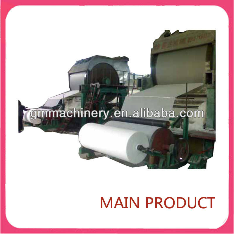 GM-B Series 1092mm 2-3T/D good reputation tissue paper making machine