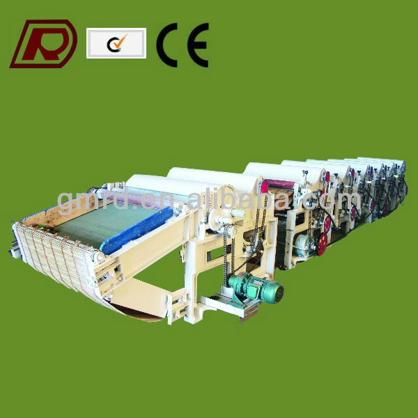 GM400-6 Six Cylinder Waste Cotton Recycling Machine