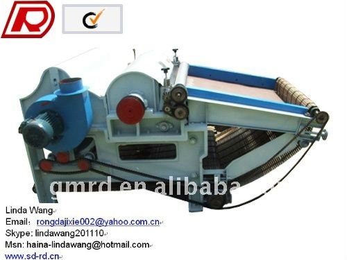 GM400 gold suppliers new design cotton/textile waste tearing machine