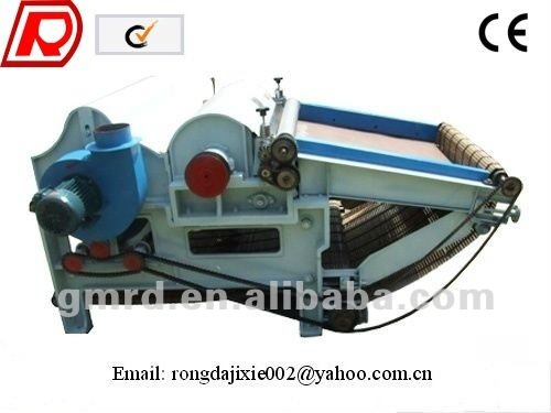 GM550 single roller textile waste opening machine