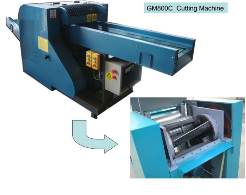 GM800C fabric waste cutting machine