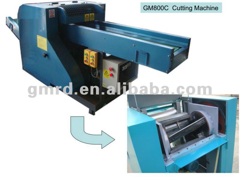 GM800C Waste Clothes Cutting Machine