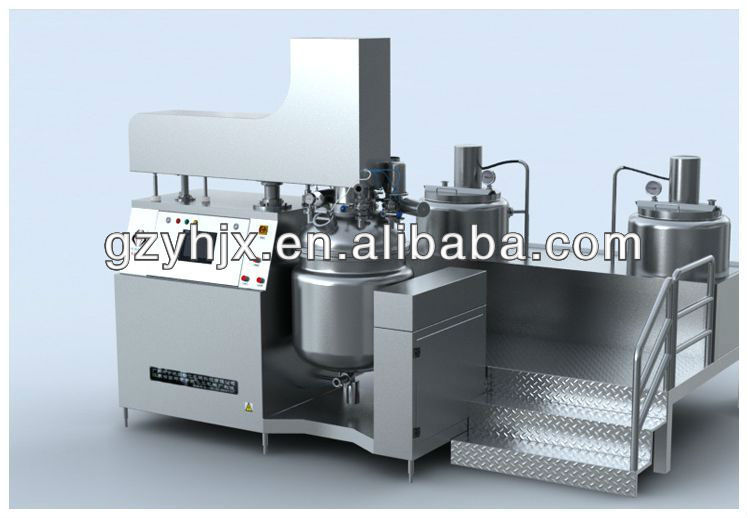 GMP Standard Vacuum Homogeneous Emulsifying Mixer Machine