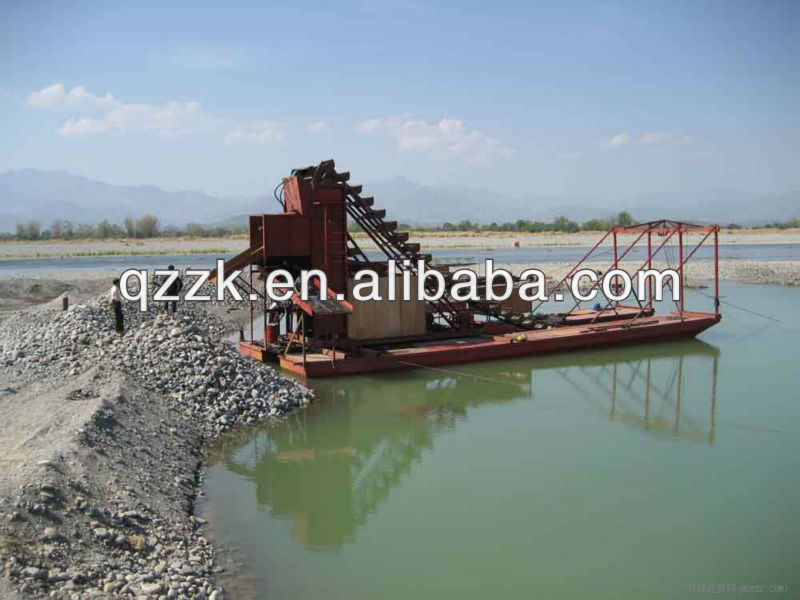 gold bucket dredger