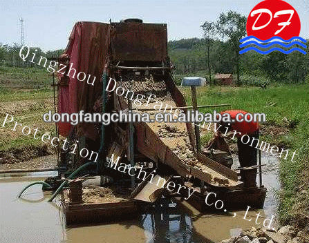 gold mining equipment dredge boat for sale