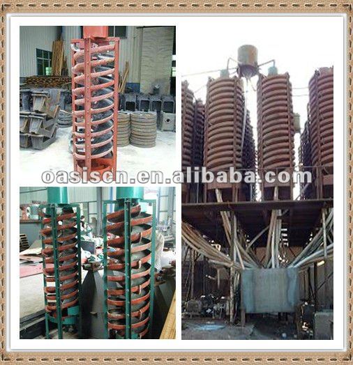 Gold Mining Equipment Laboratory Spiral Chute