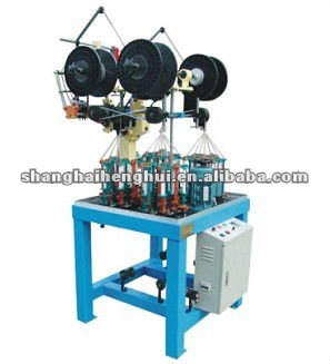 gold silver matallic rope/cord/thread/string braiding machine