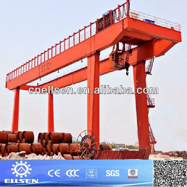 goliath gantry crane with trolley for shipyard