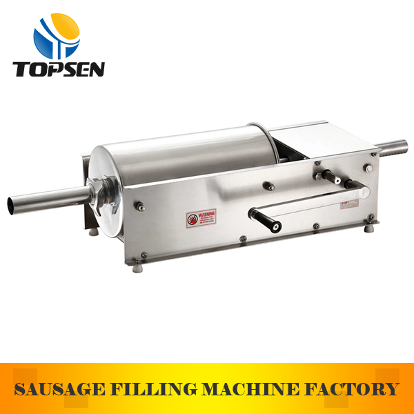 Good 12L kitchen equipment vacuum filler for sausage processing machine