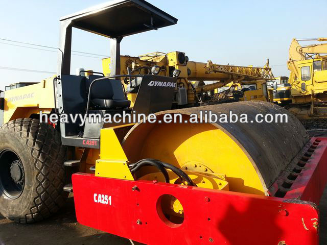 Good condition Used Dynapac Compact Roller CA251 in Low Price For Sale