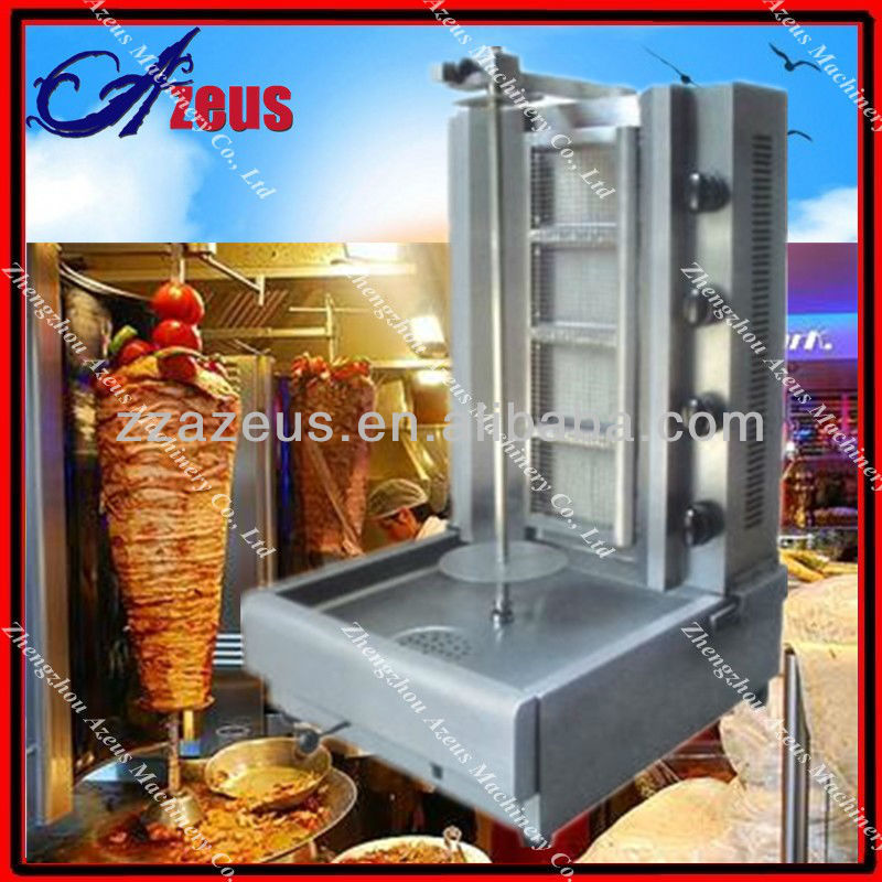 good performance AUS-808 automatic gas and electric doner machine