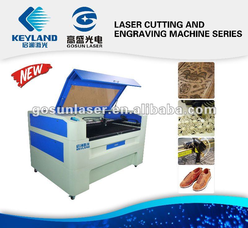 Good price CO2 Laser Cutting Machine for Acrylic Leather PP Wood with up and down table