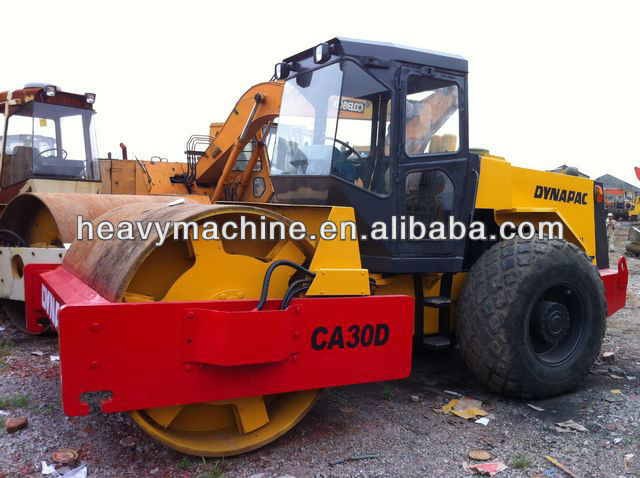 Good Qualiry Used Dynapac Roller CA30D,12 TON On Sale