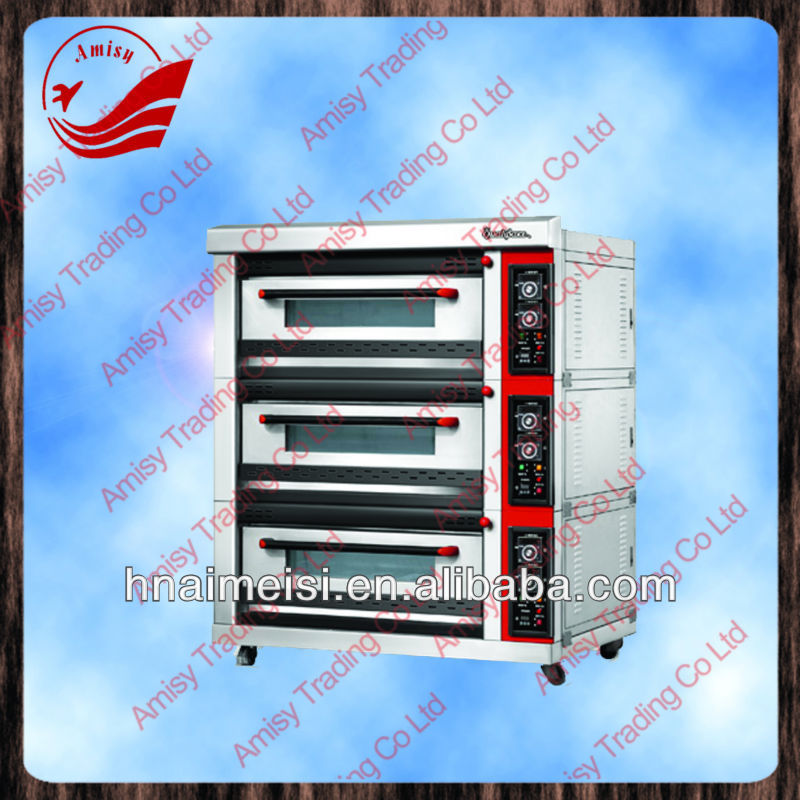 Good quality AMS-1A electric/gas bread deck oven