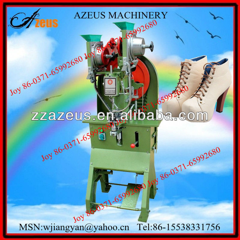 Good-quality and low consumption eyelet punching machine